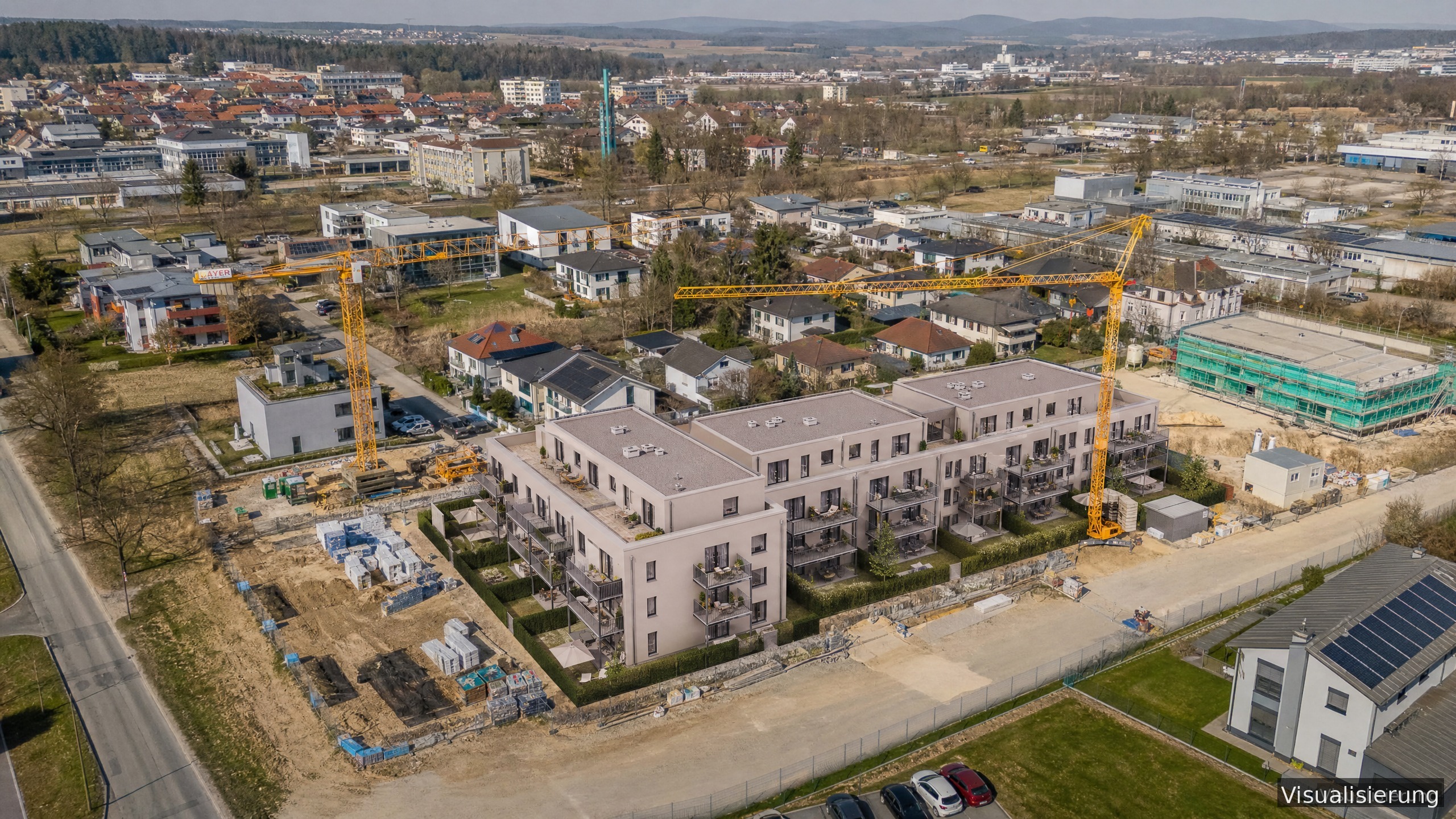 Bauprojekt 16-Familienhaus Neumarkt