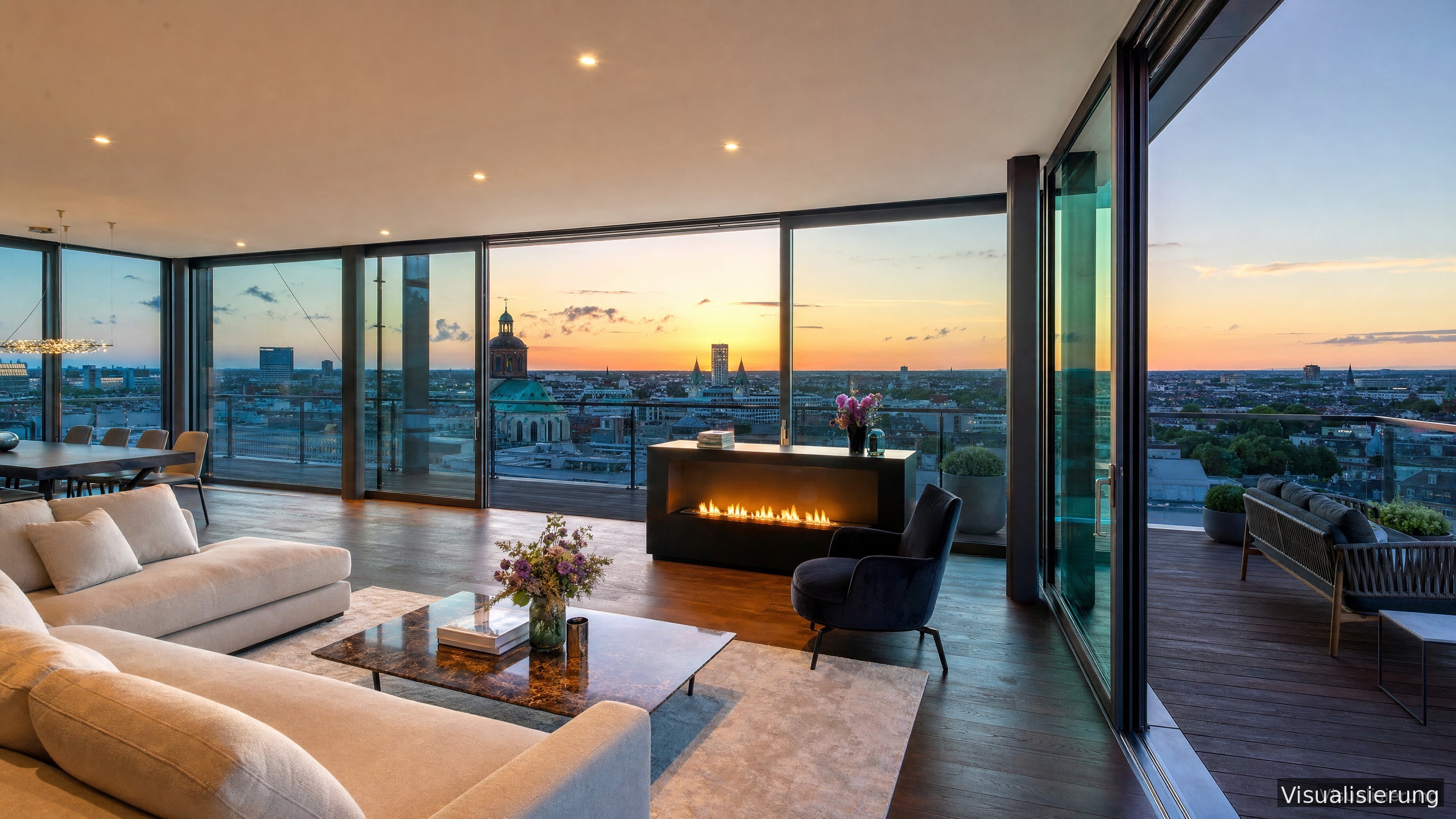Penthouse Düsseldorf Königsallee